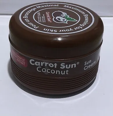 Carrot Sun Tan Accelerator Tanning Cream With Carrot Oil & L-Tyrosine. • £18.99