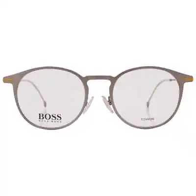 Hugo Boss Demo Round Men's Titanium Eyeglasses BOSS 1252 0R81 50 BOSS 1252 0R81 • $46.79