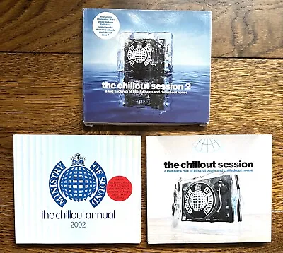 Ministry Of Sound: The Chillout Sessions & Chillout Session 2  + Annual. • £20