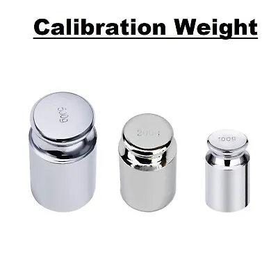 100g/200g/500g Calibration Weight Balance Scale Accuracy Digital Pocket Scale • £3.51