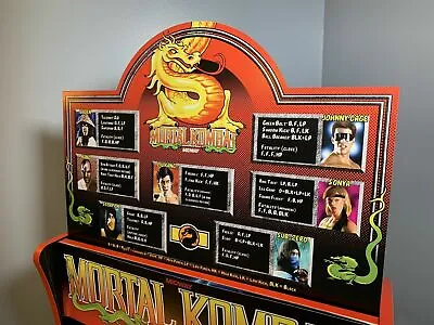 Mortal Kombat 1- Arcade 1up Topper • $70