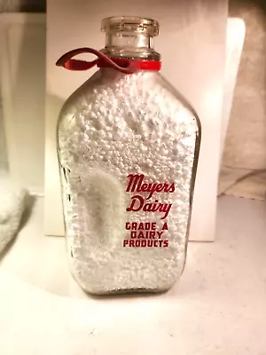 $10 • Buy Half Gallon, Meyers Dairy, Grade A Dairy Products, Minster Ohio