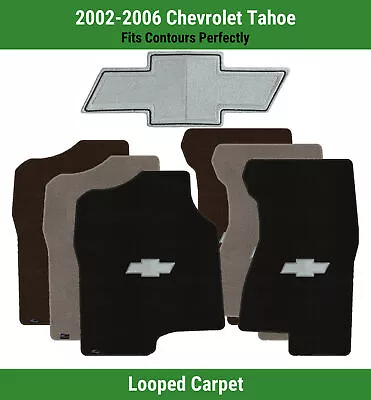 Lloyd Classic Loop Front Mats For '02-06 Chevy Tahoe W/Silver Chevy Bowtie • $138.99