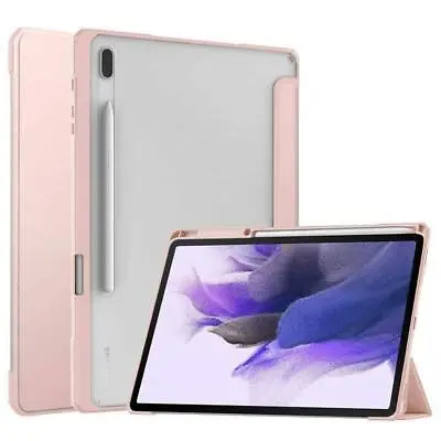 $28.49 • Buy For Samsung Galaxy Tab S7 Plus FE S8+ Tablet Shockproof Stand Clear Case Cover