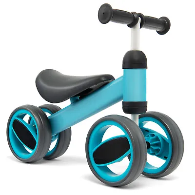  Baby Balance Bike 4 Wheels Toddler Ride On ToysNo Pedal Infant Walker Training • £34.95
