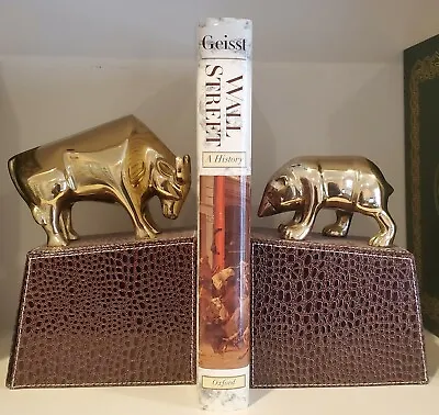 Bull And Bear Bookends- A Wall Street Must Have!! • $59.99