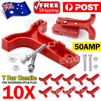 10PCS Red T Bar Handle For Anderson Style Plug Connectors Tool 50AMP 12-24V • $7.25