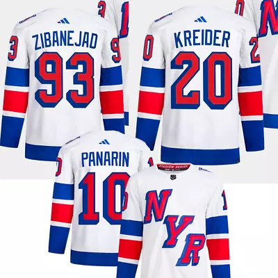 New York Rangers Men's 2024 Hockey Stadium Series Stitched Jersey • $78.99