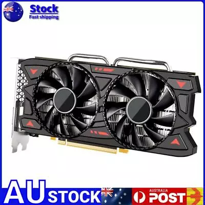 RX580 8G Gaming Graphics Card GDDR5 Desktop Graphics Card PCI-E 3.0 X16 Dual Fan • $145.29