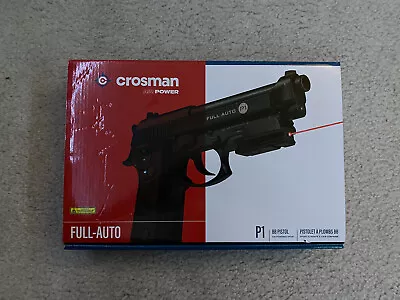 Crosman P1 Full Auto CO2 Air Pistol - Black With Laser Included 2 C02 Carts • $599.99