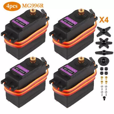 4pcs MG996R Gear Digital Torque Servo MG995 For Futaba JR RC Racing Truck US • $17.20