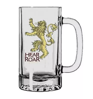 Game Of Thrones Lannister Beer Glass Stein (New) • £10.04