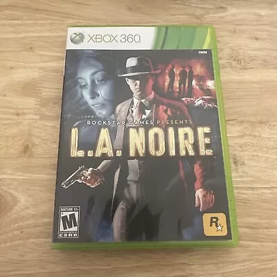 L.A. Noire (Microsoft Xbox 360 2011) Complete In Box CIB TESTED And WORKING • $6.99