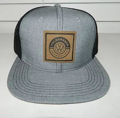 VOLKSWAGEB AUTOMOTIVE Gray Black Truckers HAT Driver Gear • $18.99