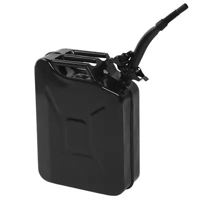 Portable 5 Gallons Jerry Can 20L Liter Steel Oil Gas Tank Gasoline Storage New • $30.99