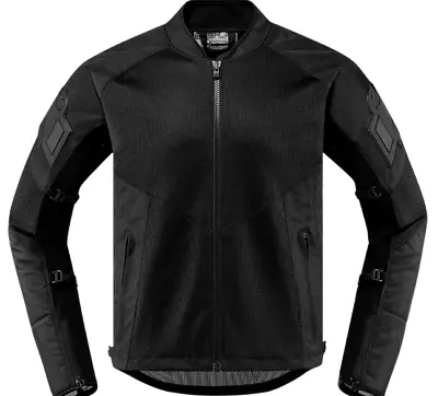 Icon Af™ Ce Mesh Jacket - Black - Street/on-road/motorcycle • $149.95