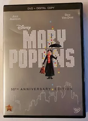 Mary Poppins 50th Anniversary Movie DVD 1964 Julie Andrew's Dick Van Dike  • $7.99