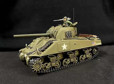 Unimax Forces Of Valor 1/32 Us Sherman Tank 2003 Conte Airfix Marx Compatible • $65