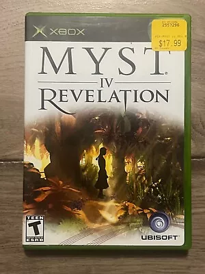 Myst IV: Revelation (Microsoft Xbox 2005) CIB • $5.05