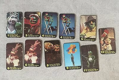 Lot Of 11 The Muppet Movie Cards General Mills Vintage 1979 • $5