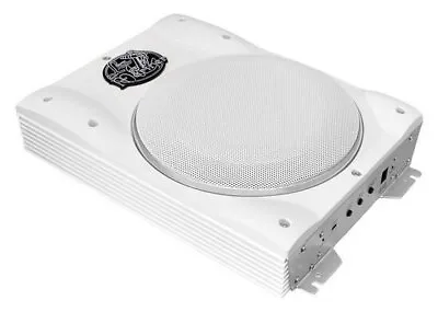 New Lanzar AQTB8 - 8'' 1000 Watts Low-Profile Super Slim Active Amplified Marine • $174.99