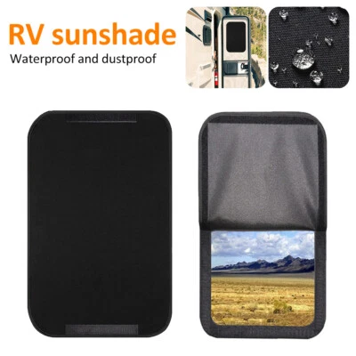 $10.99 • Buy 16x25  RV Door Window Sun Shade Blackout Camper Privacy Entrance UV Protection