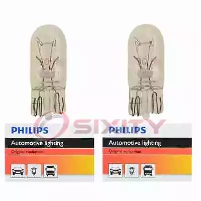 2 Pc Philips License Plate Light Bulbs For Ford Aerostar Bronco Bronco II C Im • $8.83