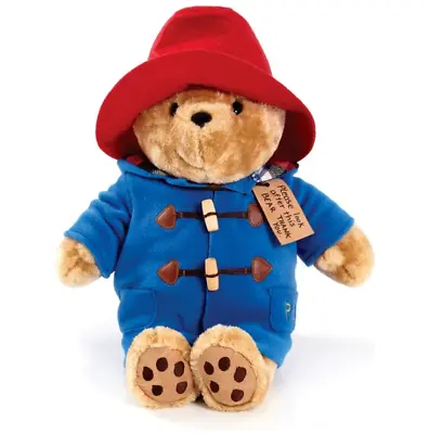 Paddington Bear Large Plush Soft Toy Classic Cuddly Animal Stuffed Teddy 30cm UK • £32.49