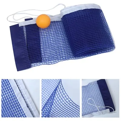 $13.90 • Buy Indoor And Outdoor Table Tennis Table Tennis /Replacement Net Without Ball.