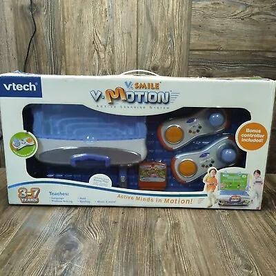 VTECH V-Motion V-Smile Active Learning System +Bonus Controller  +V-Link Online • $139.99