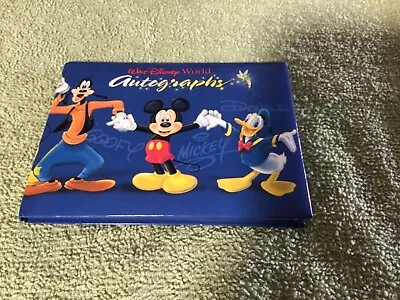 Walt Disney World Autograph Book  Disney Mickey Mouse Never Used Vintage • $10.30