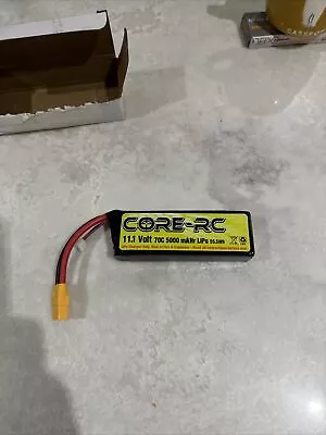 CORE RC 5000mAh 11.1V 3S 70C S/C LP LiPo T Plug • £46.06