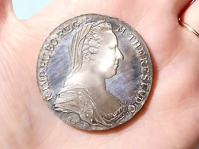 1780 Austria Silver Maria Theresa Thaler Coin MODERN RESTRIKE BUNC #VR84 • £39