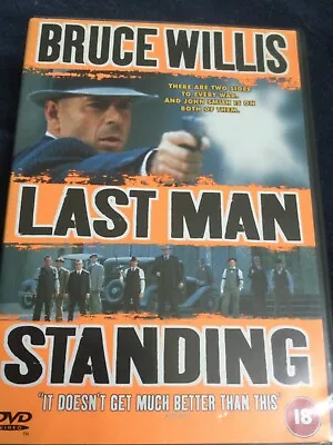 Last Man Standing Bruce Willis 1999 DVD Good.No Case. • £1.95