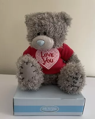 Me To You Tatty Teddy - 13cm / 5” With Red Tshirt - Great Gift For The Loved One • $13.48