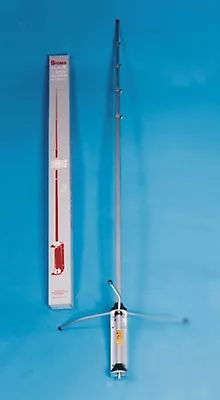 £42.95 • Buy Sigma Venom 1/2 Wave High Gain Silver Rod CB Base Station Antenna 10 & 11 Meters