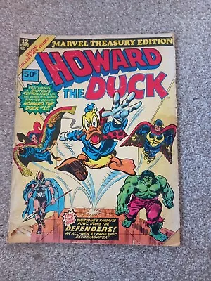 Howard The Duck Marvel Treasury Edition 1976 Vintage Comic Book • £9.99