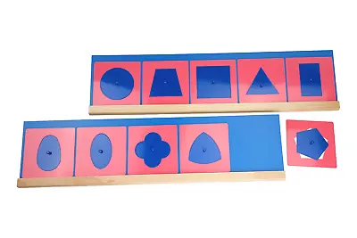 Metal Insets With 2 Stands - MONTESSORI LANGUAGE MATERIAL • $72.70