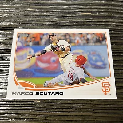 2013 Topps Series 2 San Francisco Giants Baseball Card #597 Marco Scutaro • $1.49