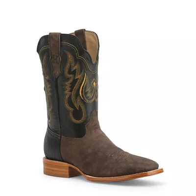 R. Watson Antique Miel Goat Black - Boot Mens Western - Rw8003-2 • $249.95