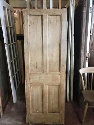 £75 • Buy A Small Georgian Victorian Pine Door Unusual