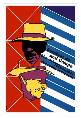 Cuban Decor Wall Design Movie Poster 4 Film Men Of Hard TIME Hat.Art Film • $32.47