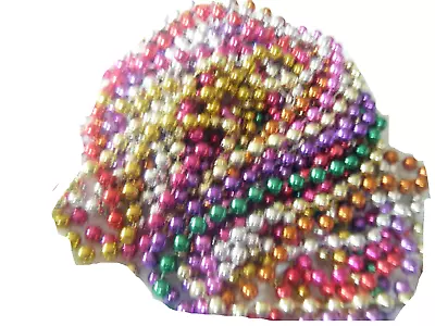 12 Mardi Gras Party Beads 8m Halloween Costume Party Decor Beads • $6.99