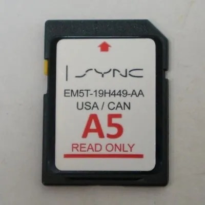 2013-14 Ford Fusion F-150 Navigation SD CARD Map OEM Version A5 EM5T-19H449-AA • $28.07
