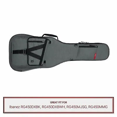 Grey Gator Case Fits Ibanez RG450DXBK RG450DXBWH RG450MJSG RG450MMG • $159.99