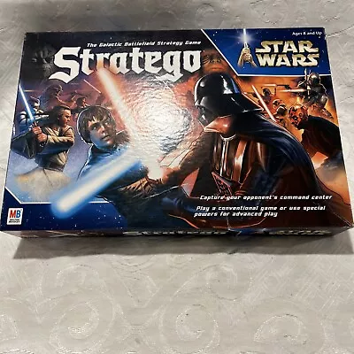 Star Wars Stratego Board Game Milton Bradley 2002  Vintage • $22