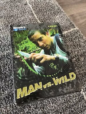 Man Vs. Wild -season 1 Box Set 4 DVDs • $8