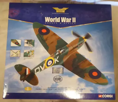 £139.99 • Buy Spitfire - Corgi Aviation Archive Aa33902 -  Battle Scarred  - Brian Lane - 1/32