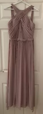 Watters Bridesmaid Dress US Size 8 Micah - Mink - Worn Once  • £60