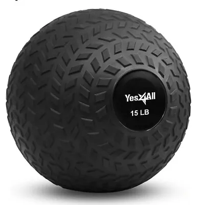Tread Fitness Slam Medicine Ball 15Lbs For Exercise Strength Power Workout  • $15.99